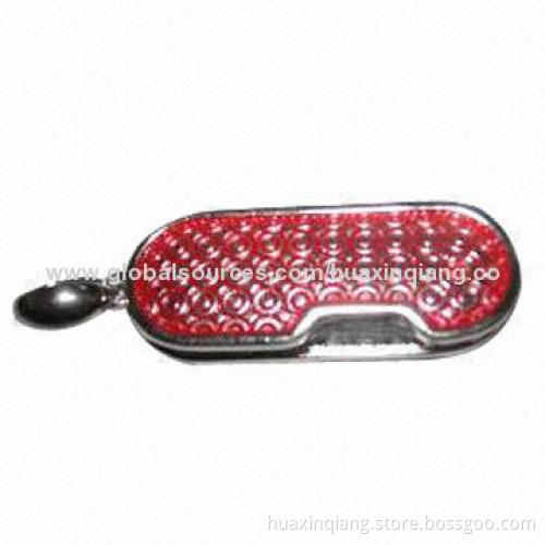 USB Flash Drive, Diamond Push-pull Style, USB 2.0/3.0, 5-year Warranty